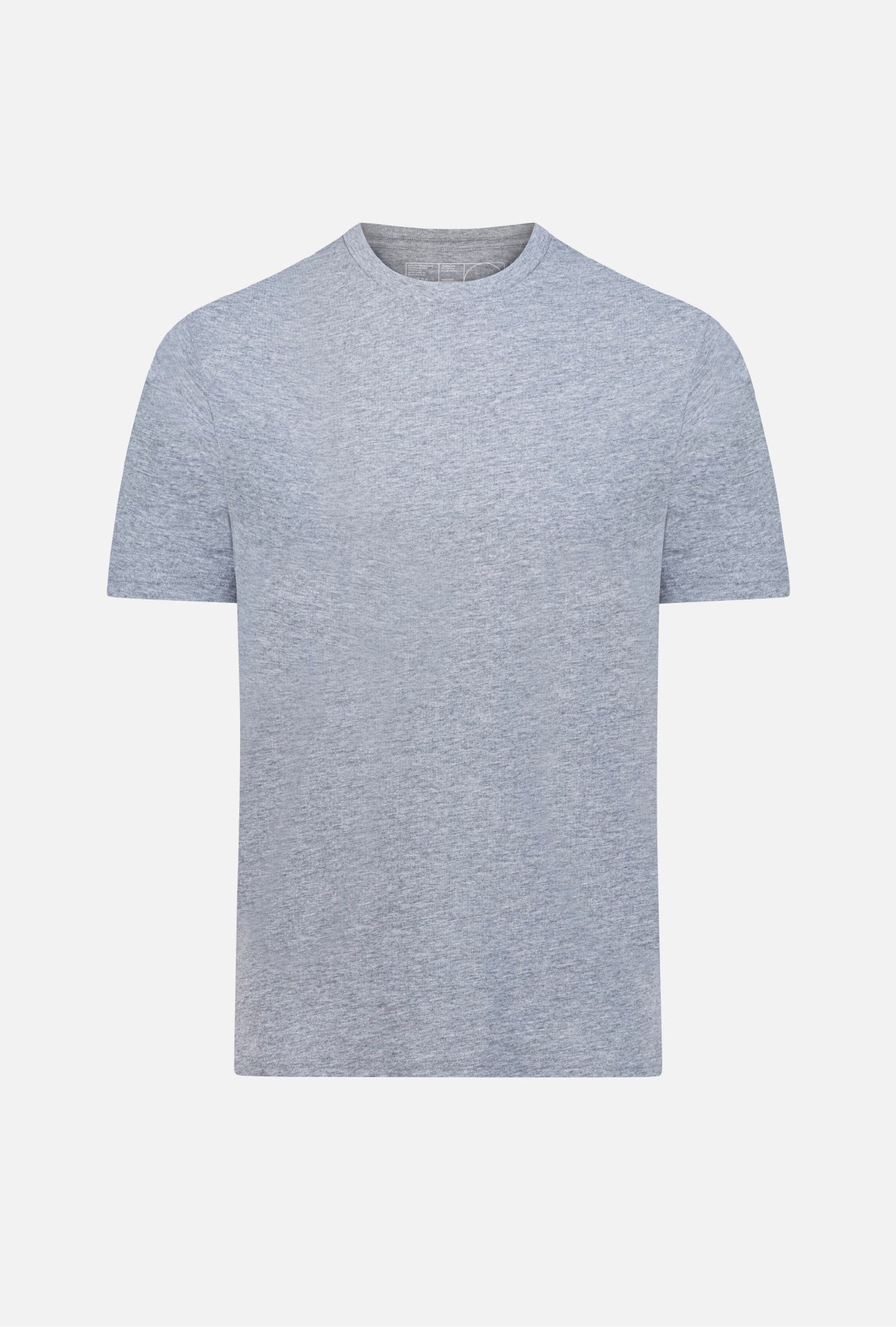 Heather grey essential t-shirt front view