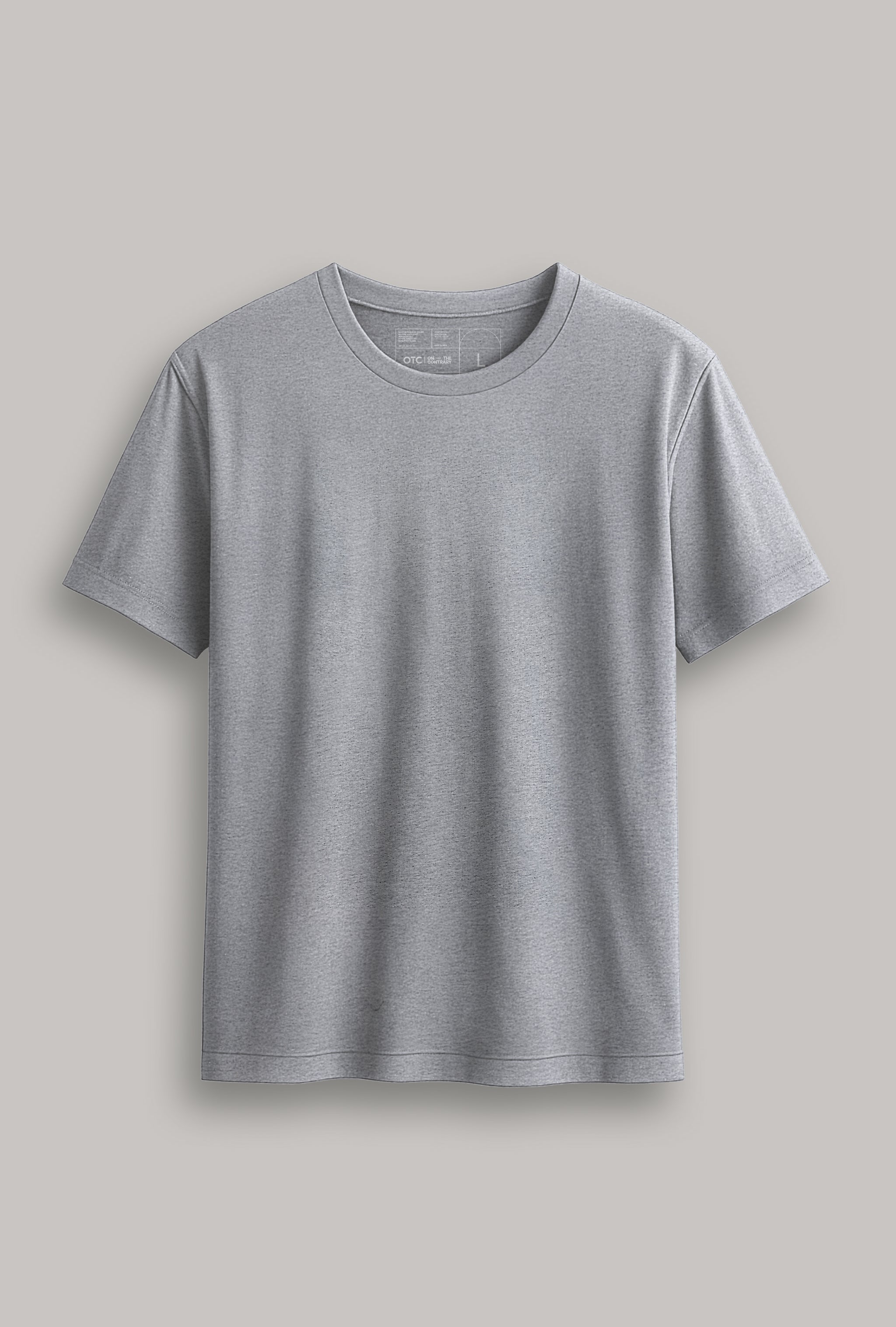 Heather grey Tshirt product view
