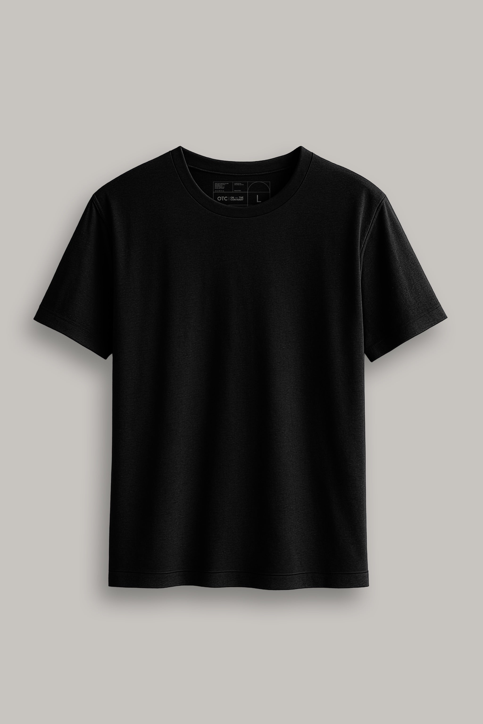 Jet Black Tshirt product view